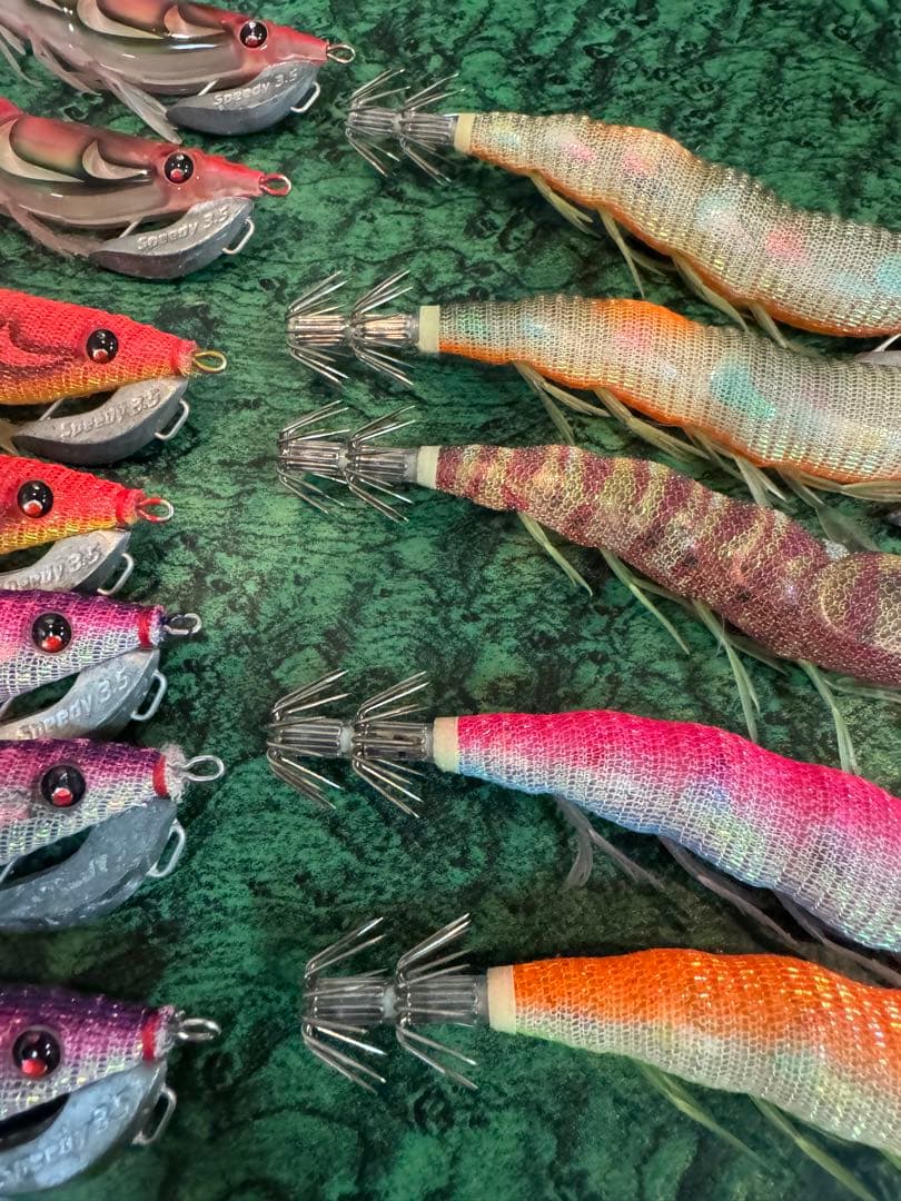 絶版品EZ-Qキャスト　パタパタスピーディ3.5号12本セット