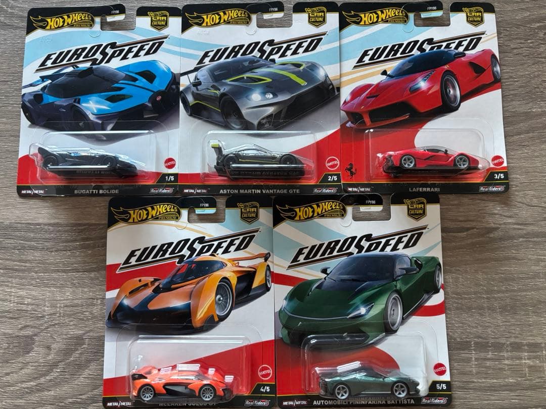 Euro Speed 5台セット