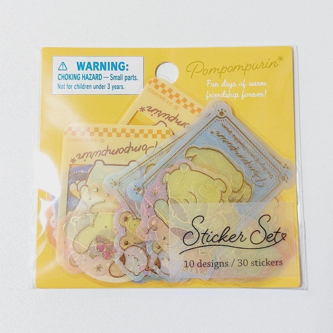 ❤12時間限定お値下げ❤ポムポムプリン　チームプリン　バッグ　ステッカーセット