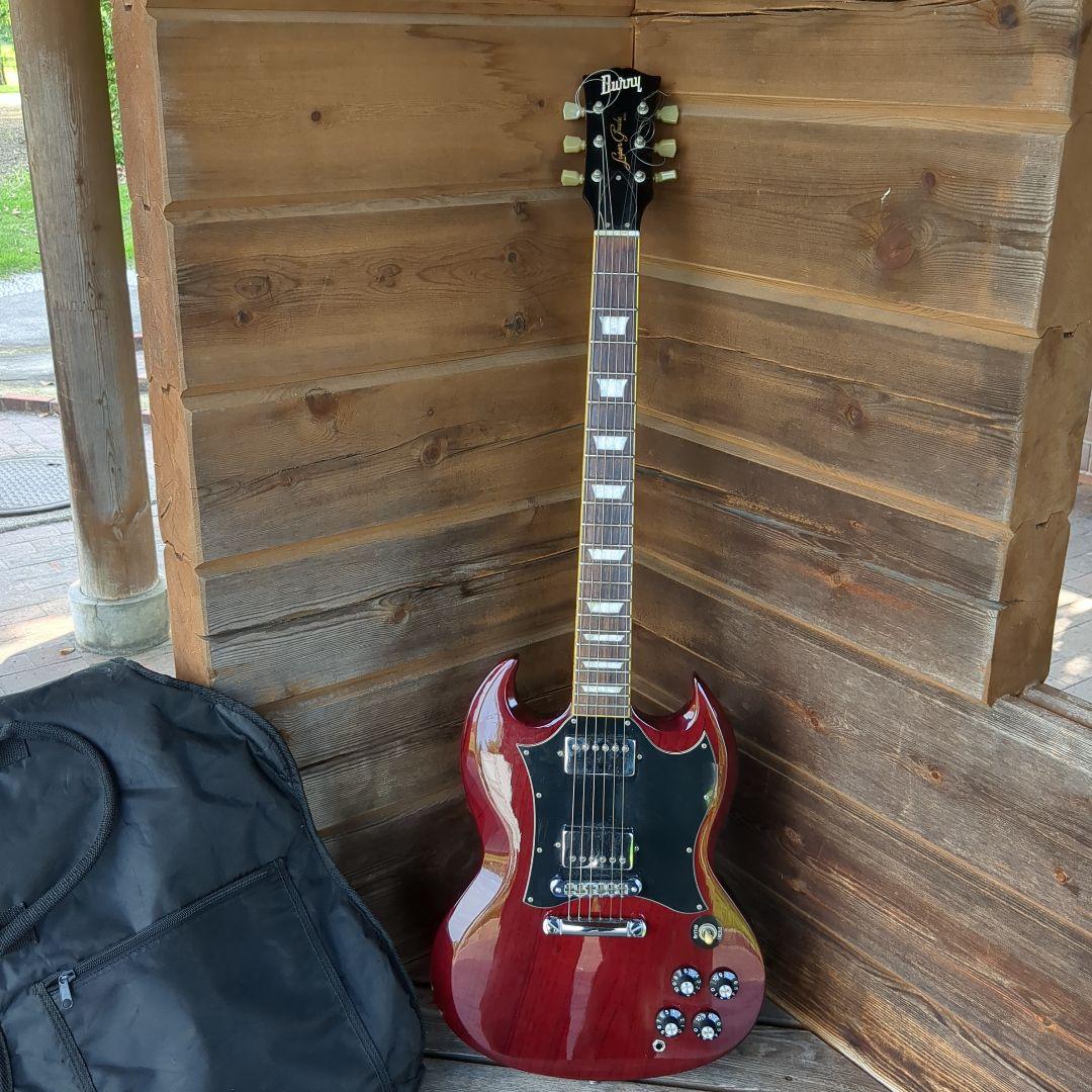 Burny Super Grade ギター ケース 付きベストコンディション調整