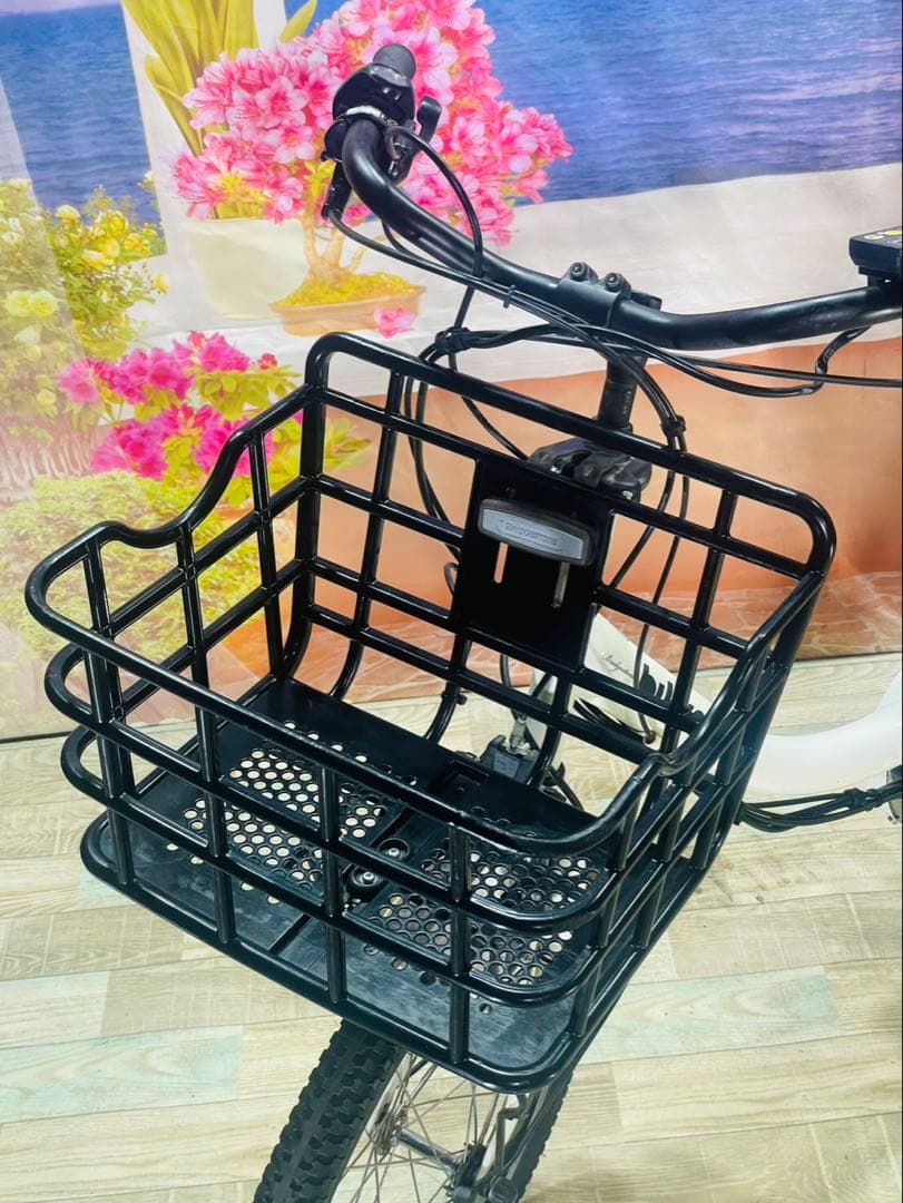 超特価BIKKE ビッケ12AH⭐️ブリヂストン子供乗せ電動アシスト自転Y3296