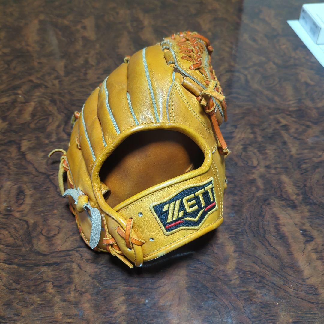 ZETT PROSTATUS 軟式グローブ オレンジ