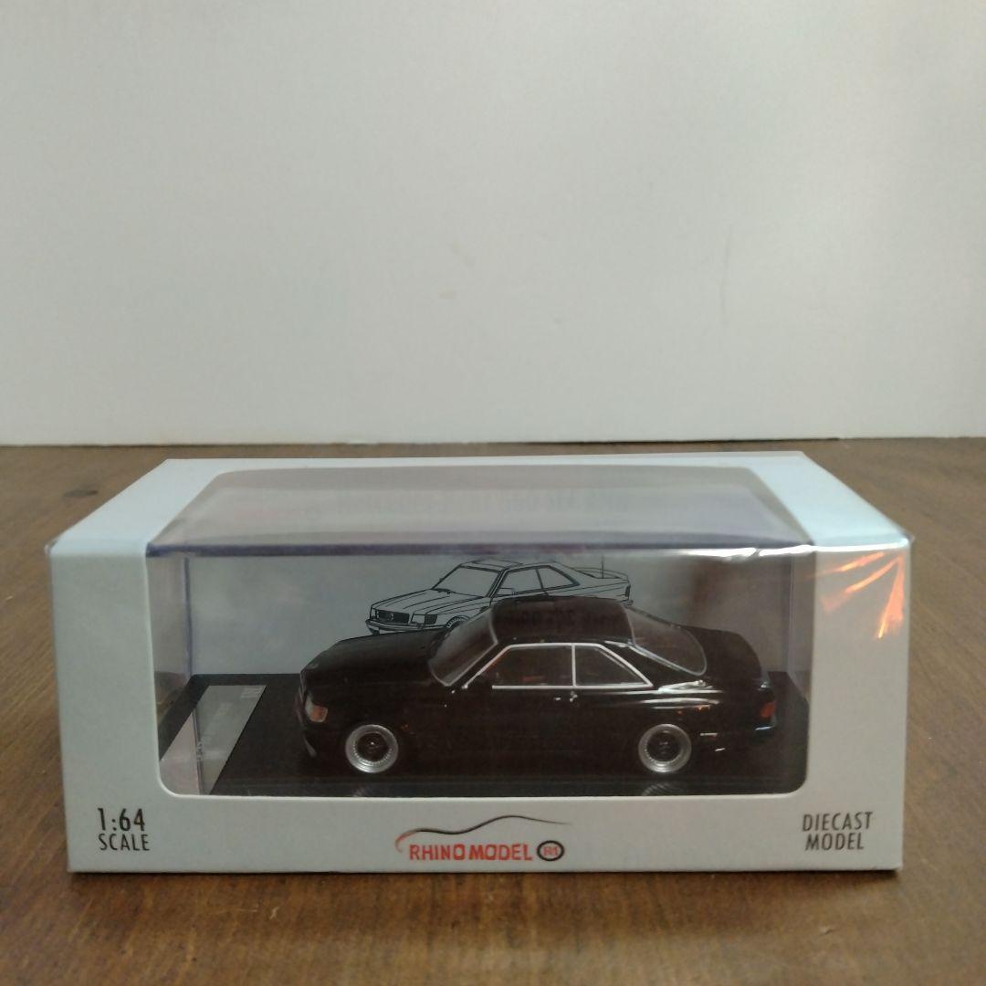 RHINO MODEL メルセデスベンツ BENZ560AMG ミニカー1/64