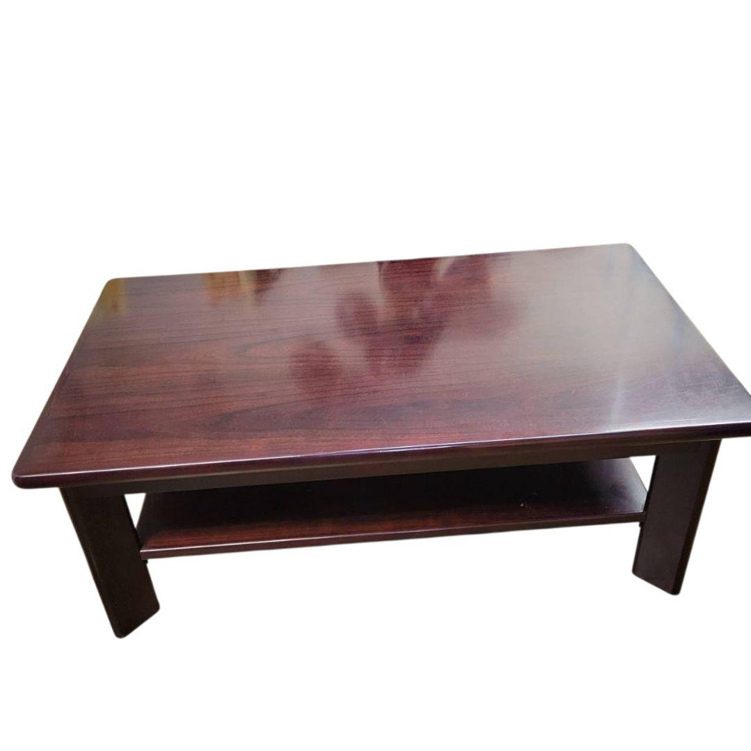 【希少】カリモク レトロ ローテーブル センターテーブル 机 木製 卓袱台 座卓