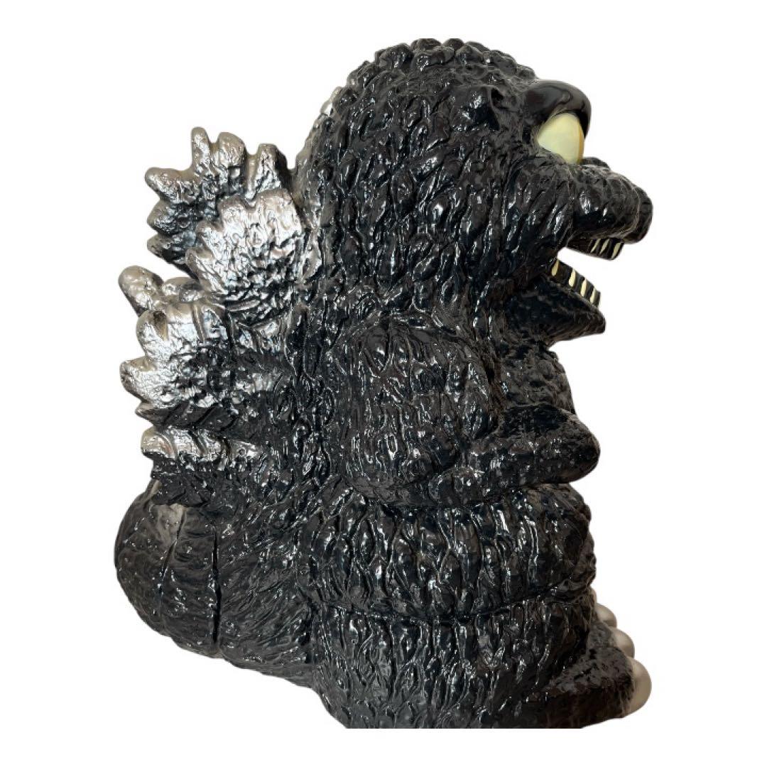 【当時物】ゴジラ 高さ約35cm でっかい貯金箱 1994 ソフビ製