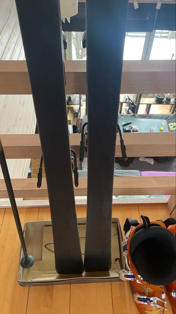 ロシニョールカービングスキー板子供ジュニアkidsキッズ158cmセット男子大人