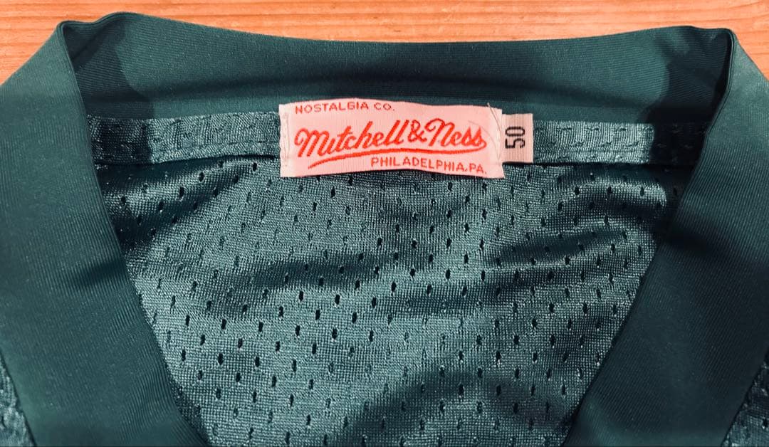ゲームシャツ 古着 90s Mitchell & Ness マイアミ NFL