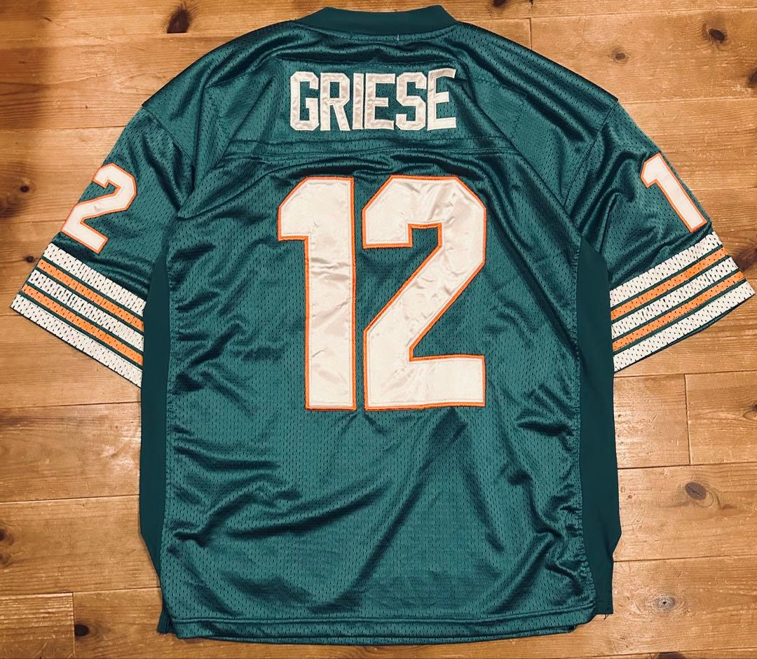ゲームシャツ 古着 90s Mitchell & Ness マイアミ NFL