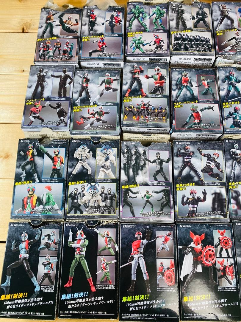 仮面ライダー　フィギュア　昭和レトロ　食玩　特撮　怪人　可動　アクション　まとめ