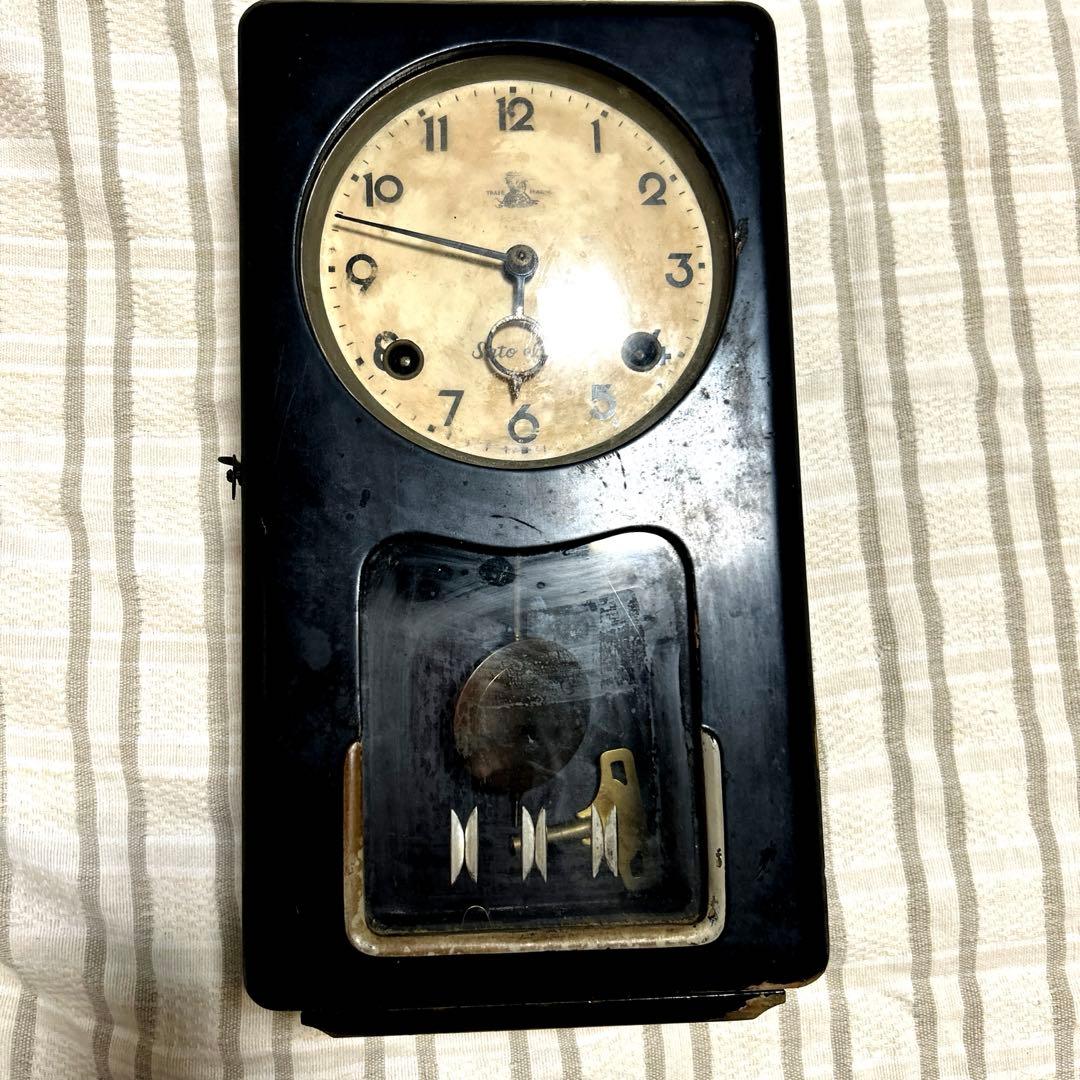 振子時計　骨董　レトロ