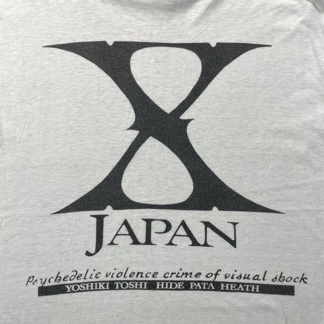 希少 90s 当時物 X JAPAN バンドTシャツ エックスジャパン 入手困難
