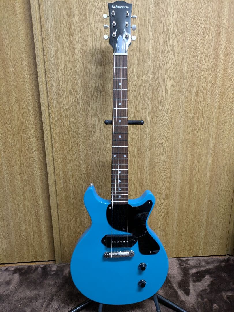 Edwards エレキギター ブルー
