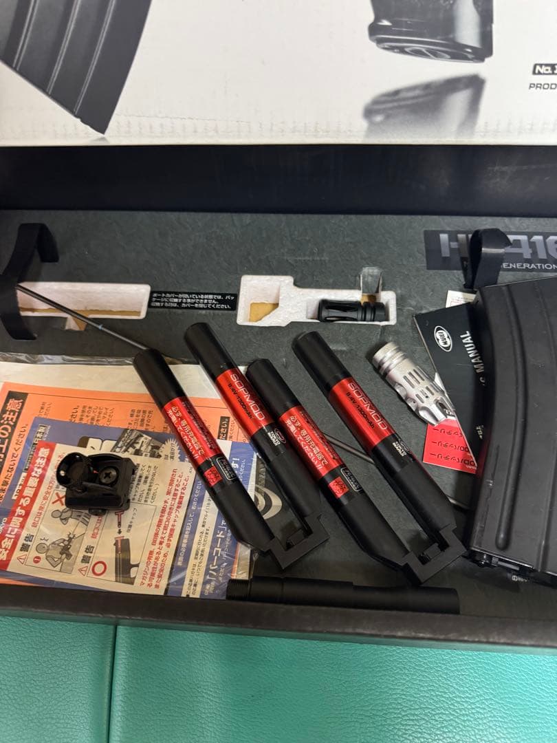 HK416D 電動ガン リコイルショックシステム