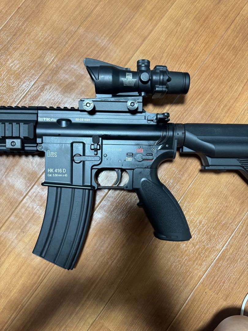 HK416D 電動ガン リコイルショックシステム