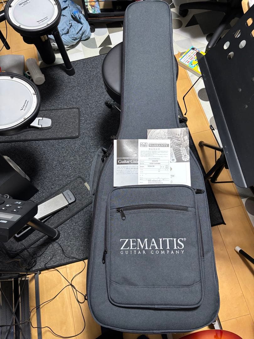 ギター ZEMAITIS A24SU SAPPHIRE