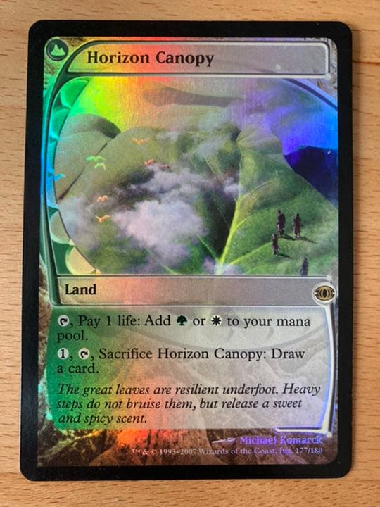 FUT 地平線の梢　英FOIL1枚　初版