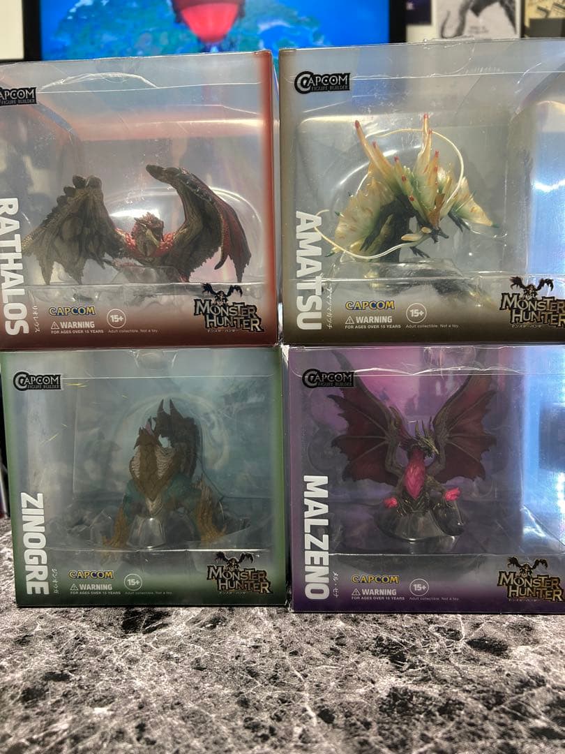 モンスターハンター フィギュアビルダーズキューブ 4体セット