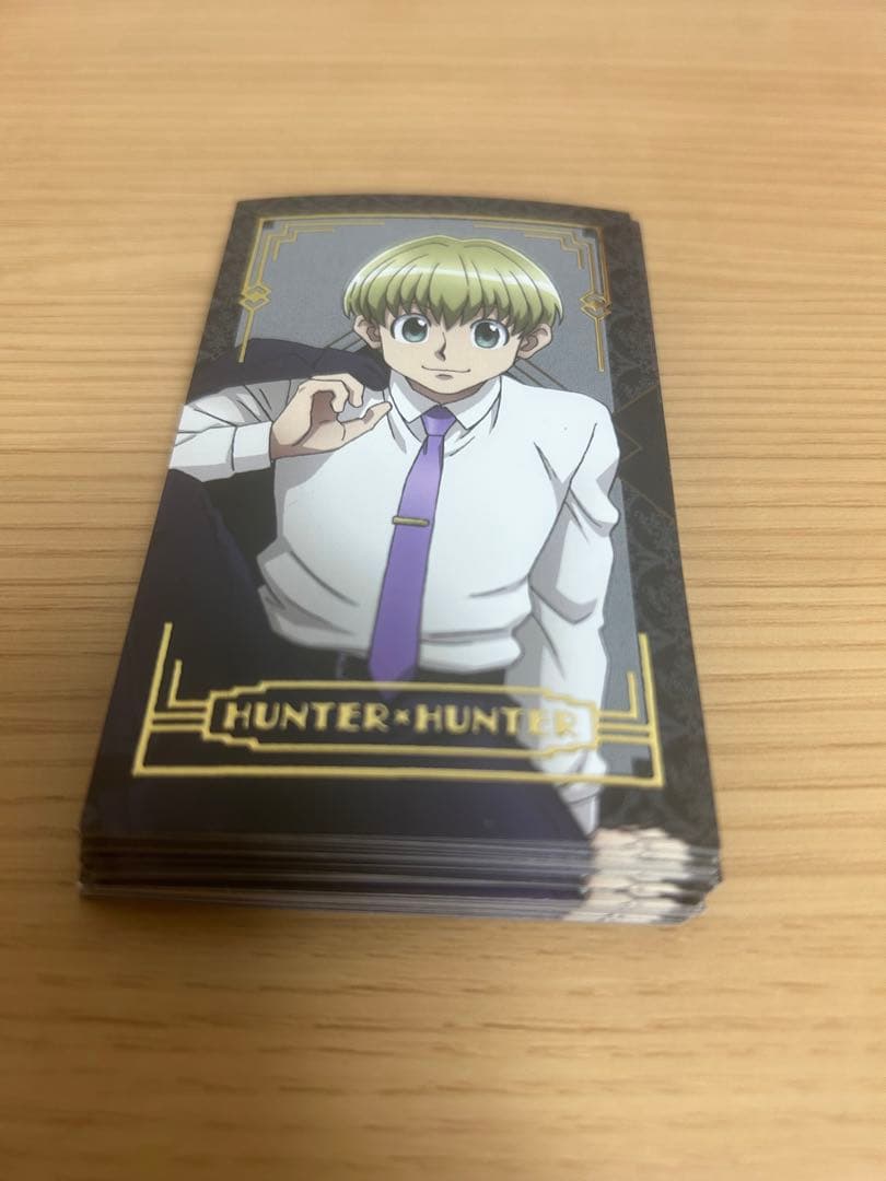 HUNTER×HUNTERアニメイトカフェ シャルナーク 箔押しカード