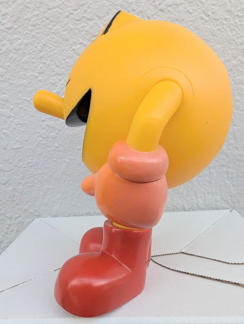 超レア&美品【パックマン フィギュア貯金箱(1999/中古のプライズ品) 】