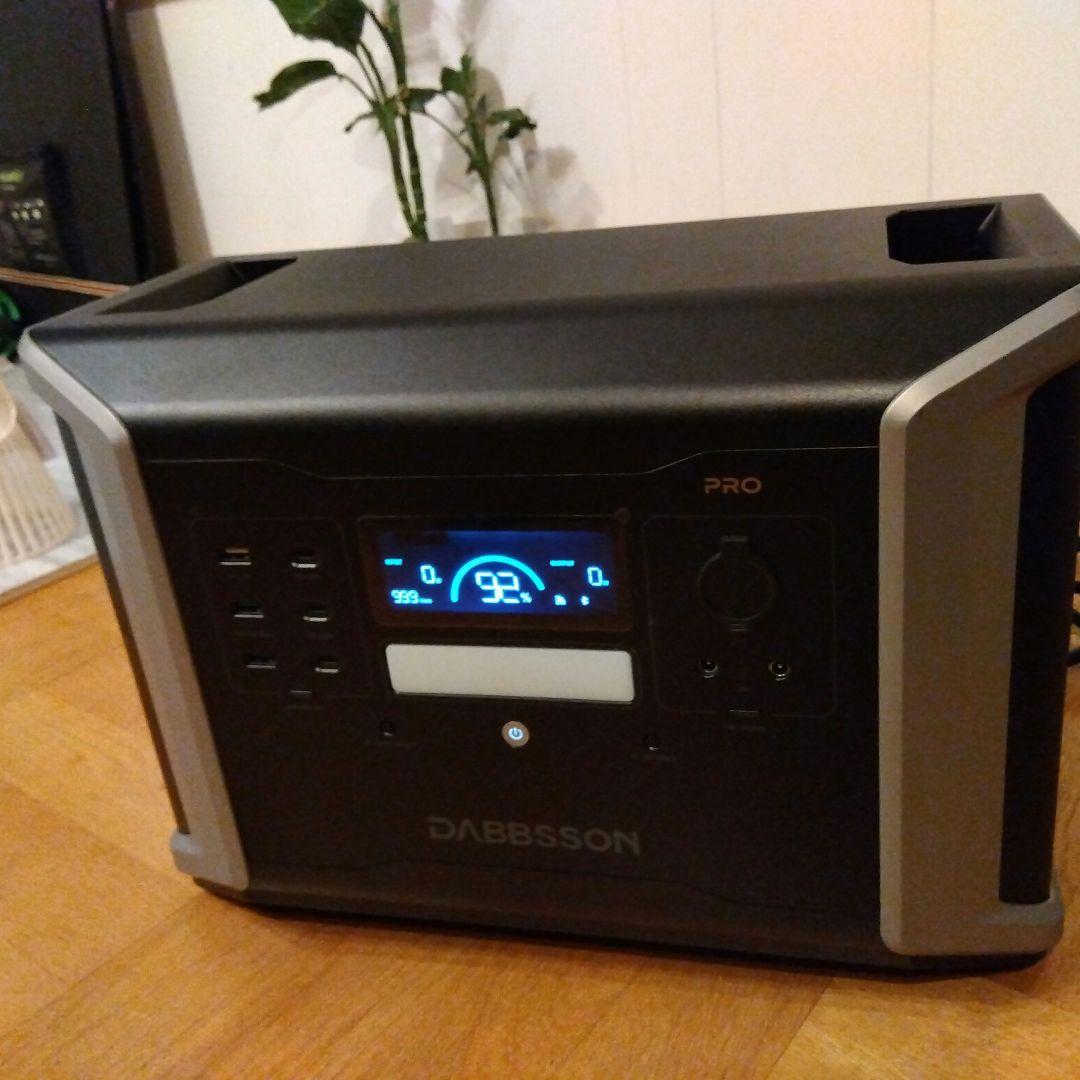 ポータブル電源タブソン1400pro未使用品（箱無し）