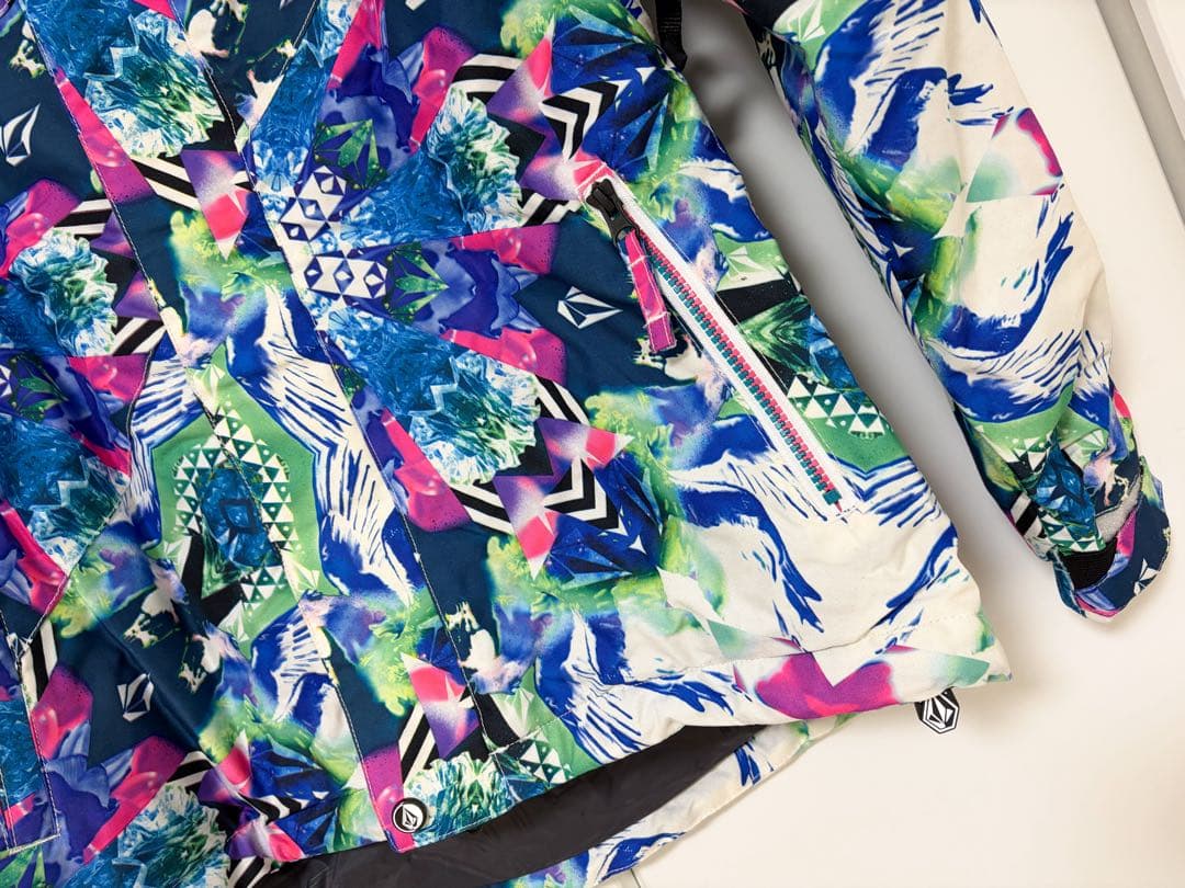 ボルコム Volcom スノボーウェア スキーウェア上下 レディース S ピンク