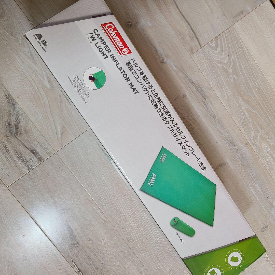 コールマンキャンパーインフレーターマット