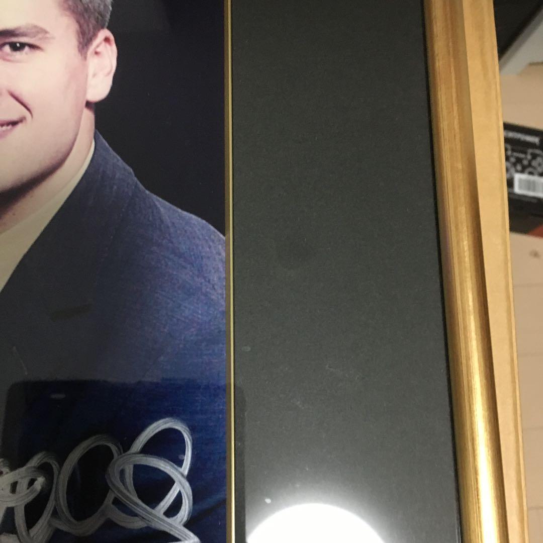 マイケルオーウェンMichael Owen　サイン入りフォトフレーム　証明書付