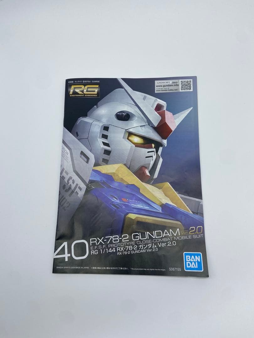 RG RX-78-2ガンダムVer.2.0 【G-3カラー】 全塗装　完成品