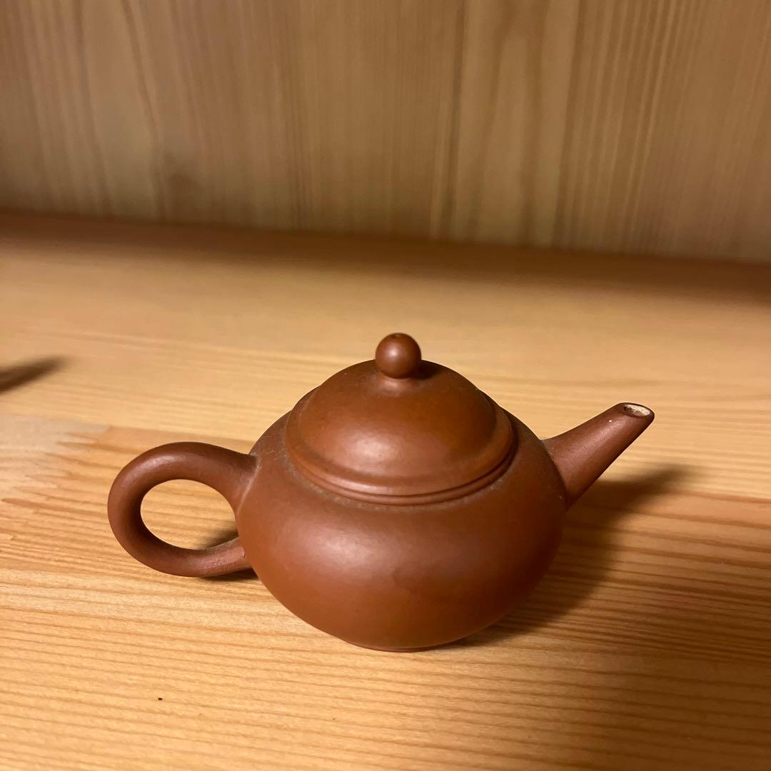 骨董品　朱泥急須  茶器  中国急須　中国茶茶器