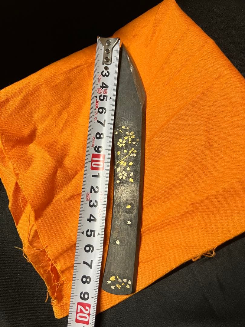 刀匠　藤安将平作　花小刀　一口　木箱　B2240
