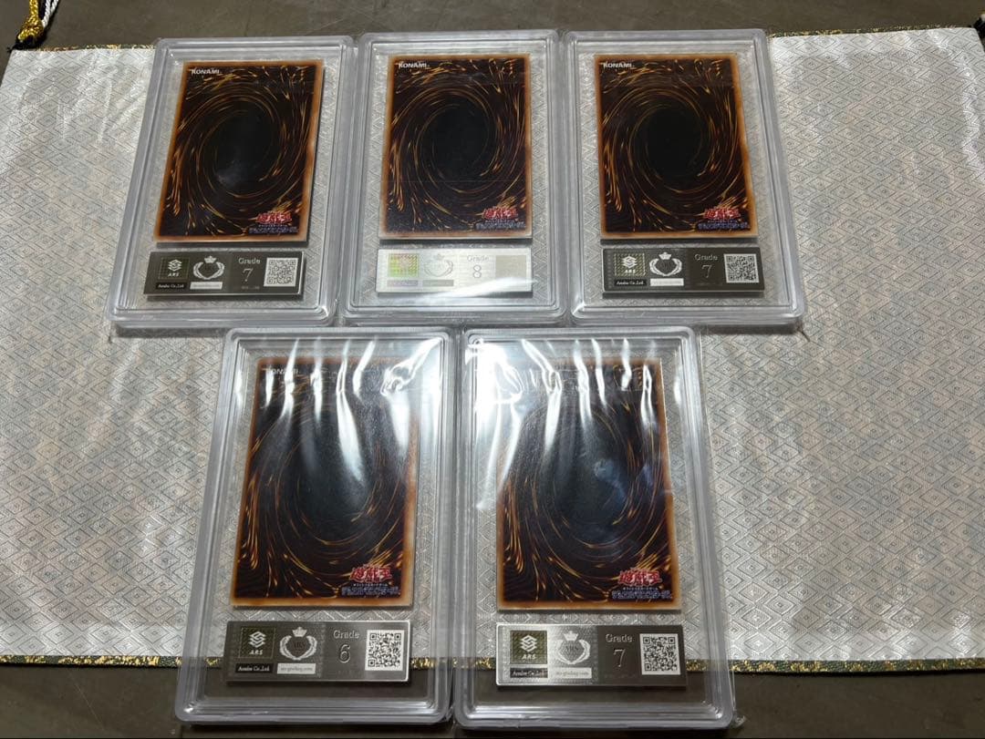 遊戯王 封印されしエクゾディア 初期シークレット 5枚ars7〜