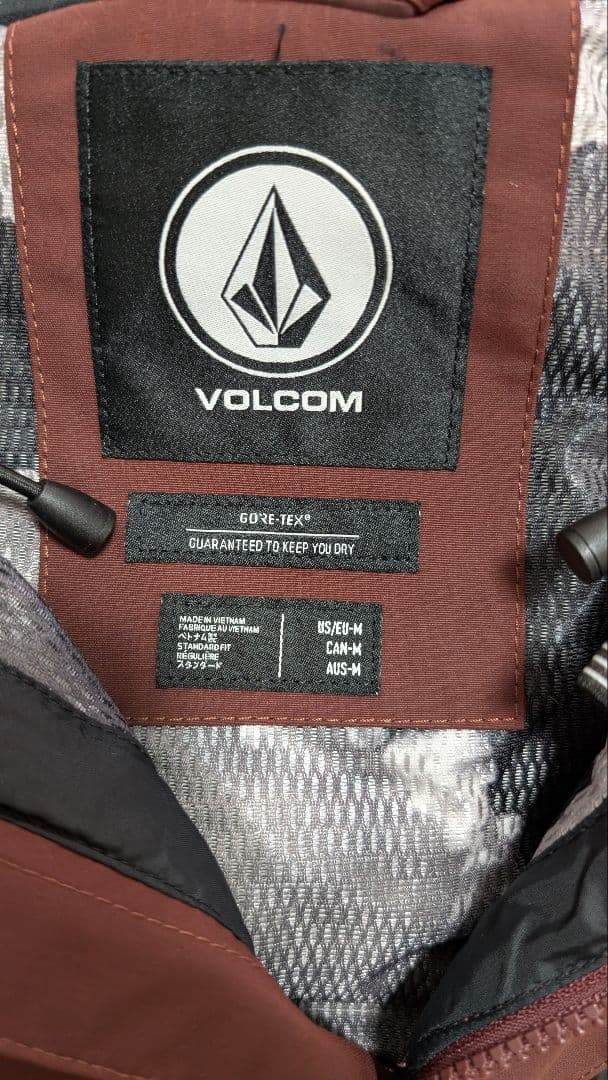 VOLCOM ジャケット Mサイズ スノーボードウェア GORE-TEX