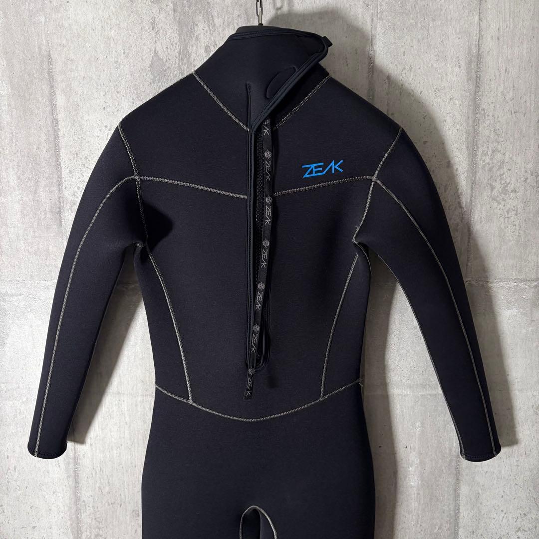 未使用 ZEAK ウェットスーツ 子供用 キッズ 5×3㎜ フルスーツ 14号