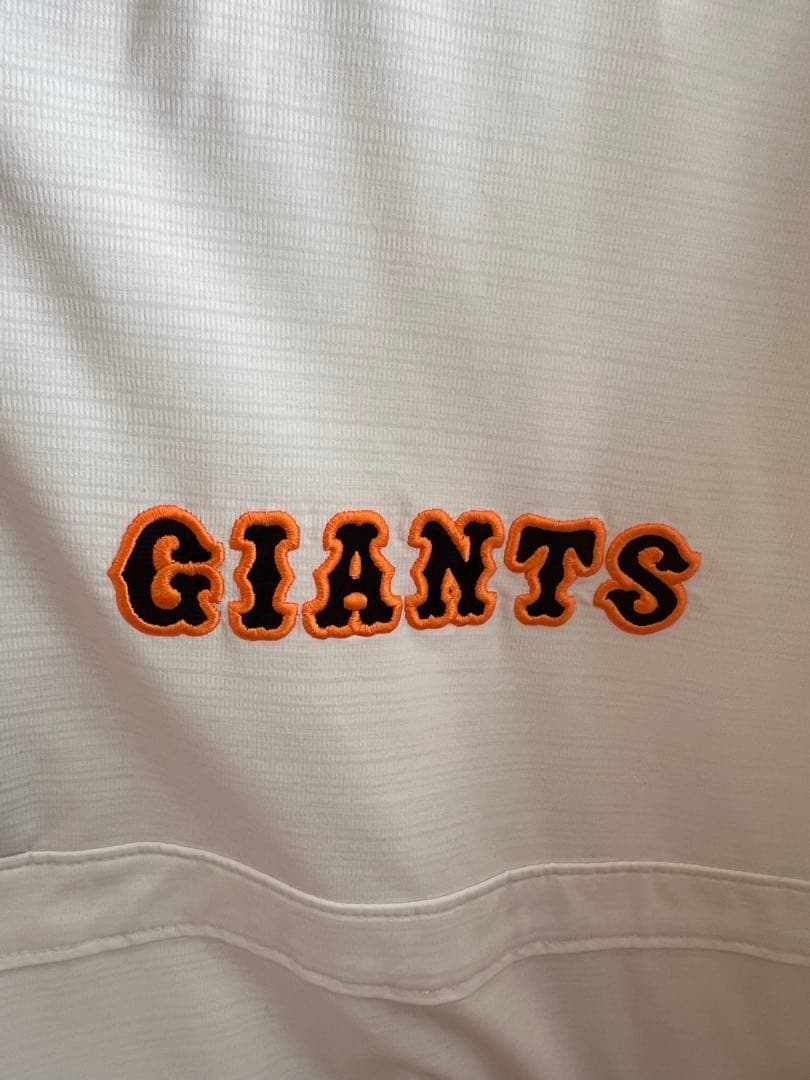 プロ野球 巨人 読売ジャイアンツ 半袖ハーフジップジャケット XL