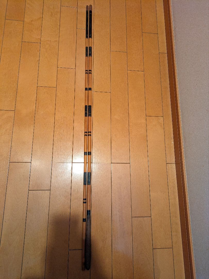 へら竿、恵舟 15.4.鶯研ぎ出し、へらぶな 竹竿