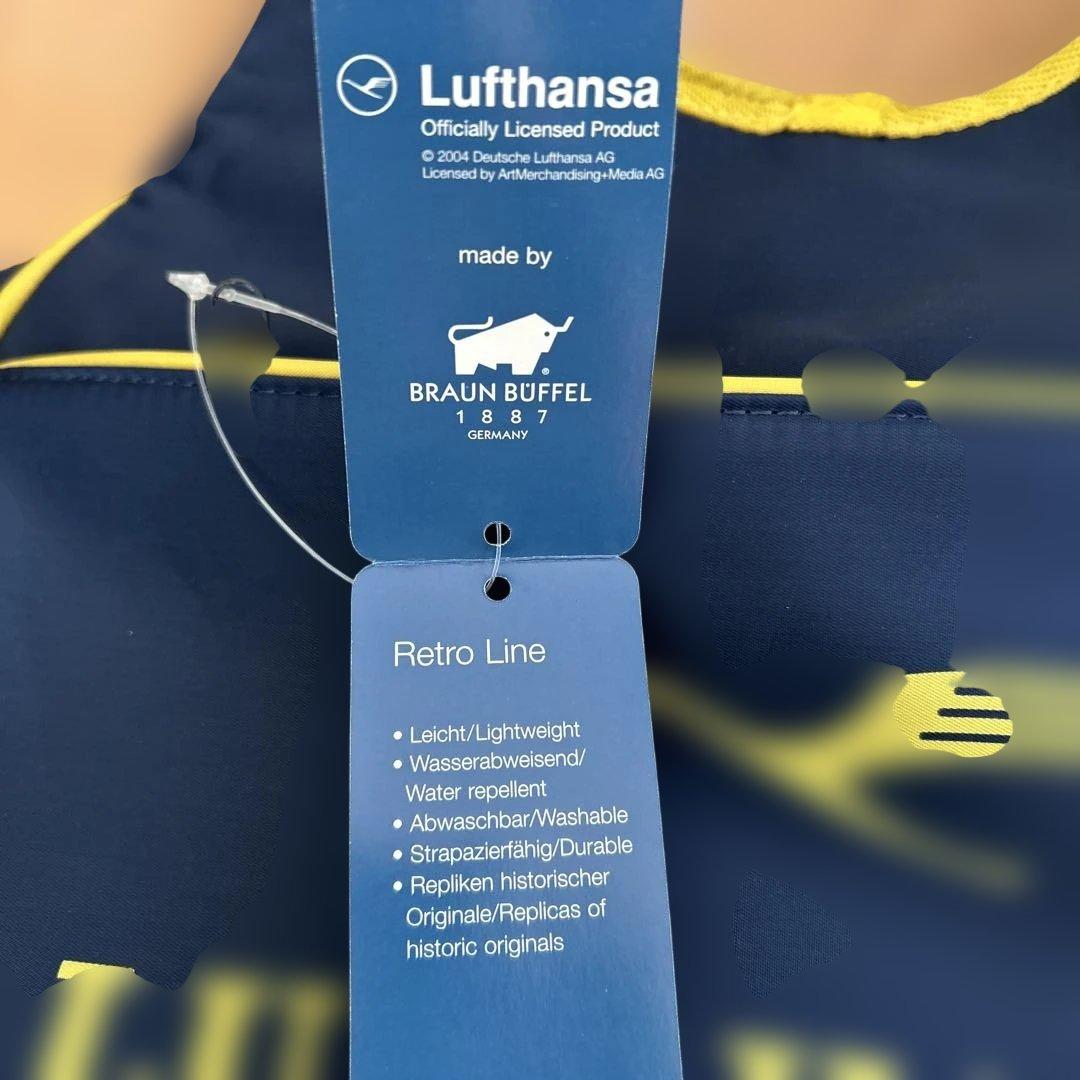 ドイツルフトハンザ航空　ナイロンバックとTシャツ　セット　@未使用タグ付