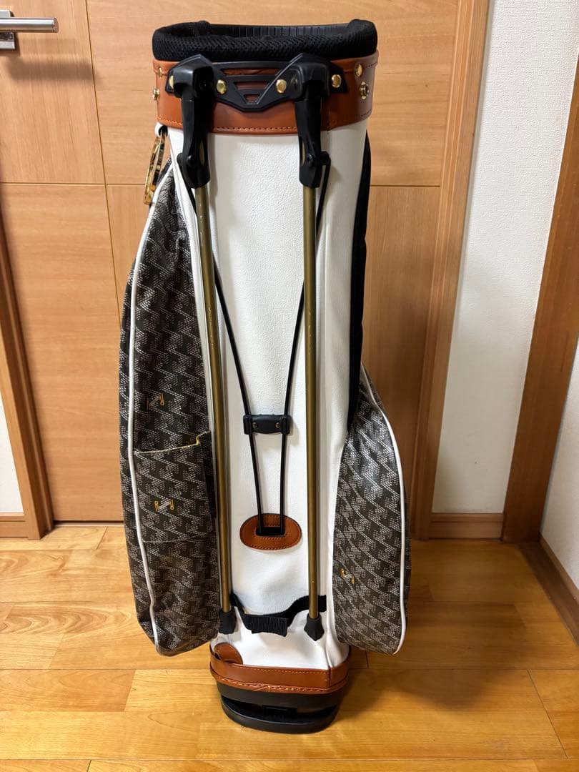 Resurrection ゴルフキャディバッグ ホワイト/グレー