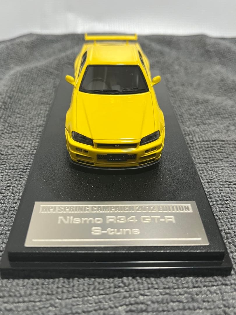 hpiracing Nismo R34 S-tune ライティングイエロー