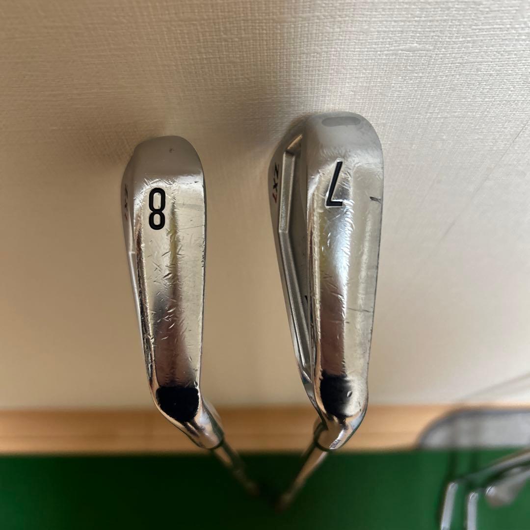 年内限定　スリクソン　ZX7 ダイナミックゴールドツアーイシュー　5-Pセット