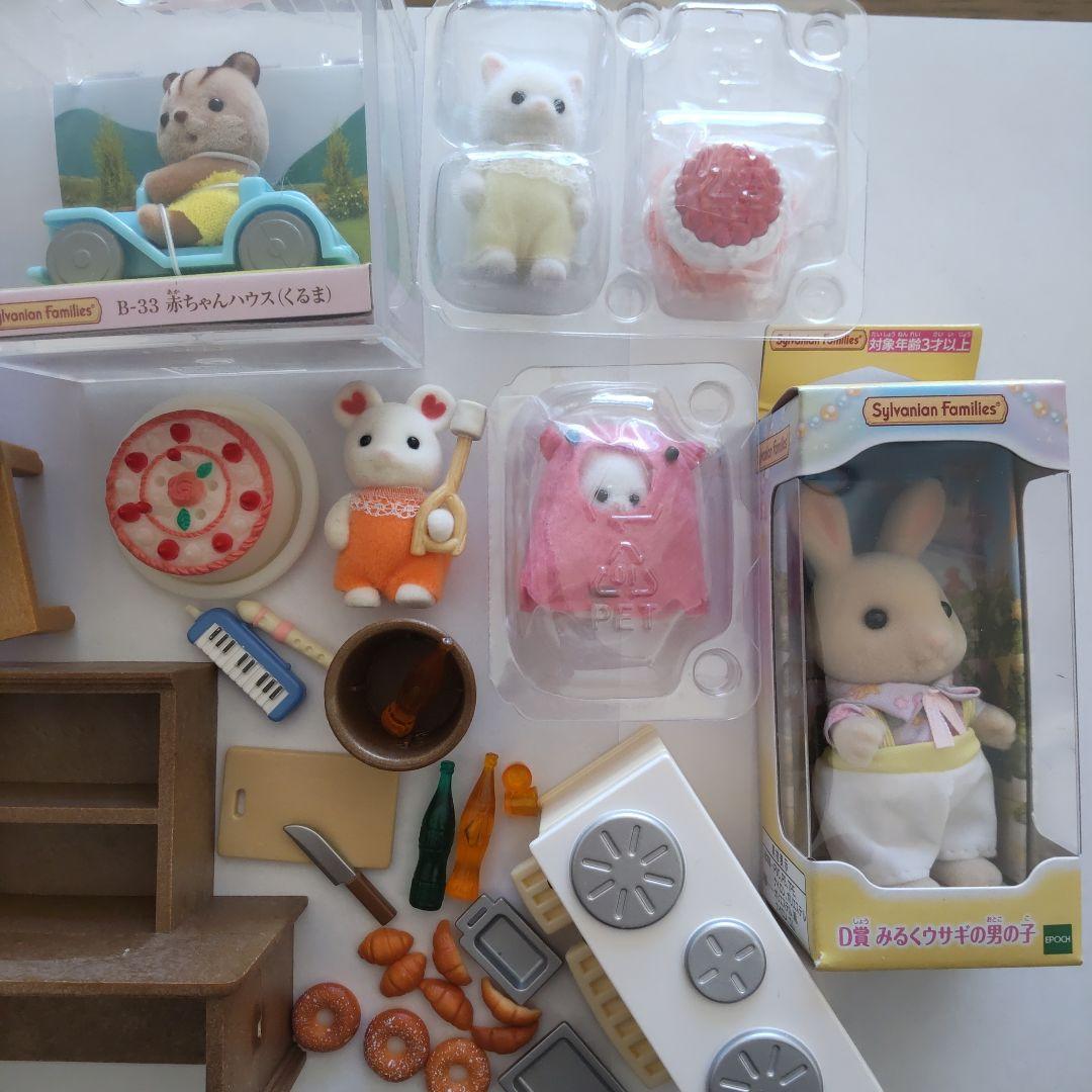 シルバニアファミリー　森の雑貨屋さん　小物　トランプ　レトロ