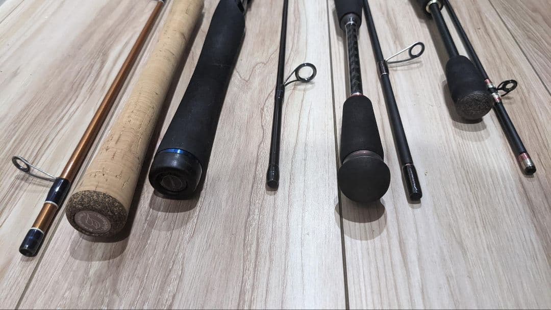 バラ売りなし トラウト バス ロッド セット