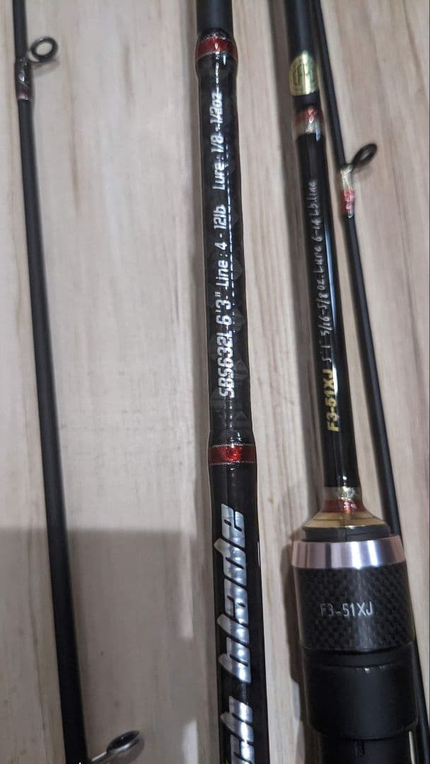 バラ売りなし トラウト バス ロッド セット