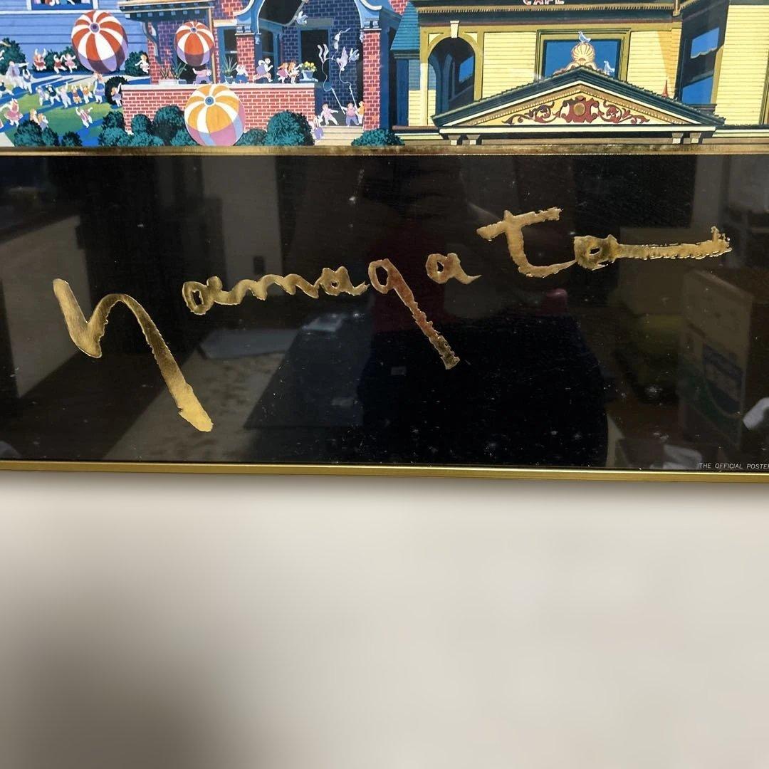 ヒロヤマガタ　ポスター　世界デザイン博覧会　特別公式ポスター　Fantasy