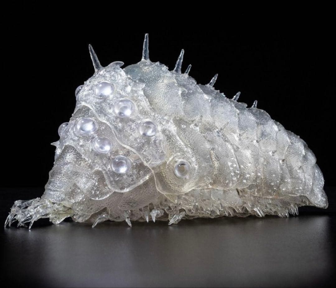 【美品】新品未開封　タケヤ式自在置物 風の谷のナウシカ 王蟲 クリア