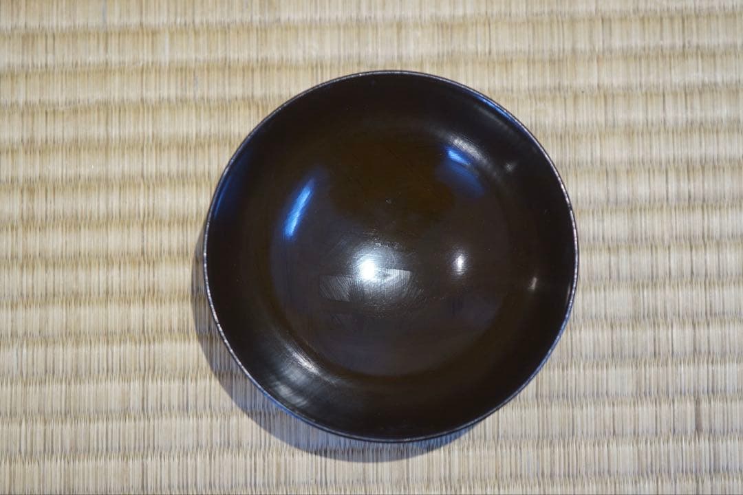 梅蒔絵 螺鈿細工 溜塗 吸物椀 2客/ 木製漆器 茶懐石
