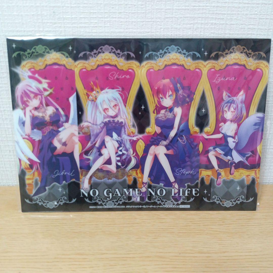 ノーゲーム・ノーライフ　ラッキー缶バッジBOX　ラッキーエンド賞　アクリルパネル