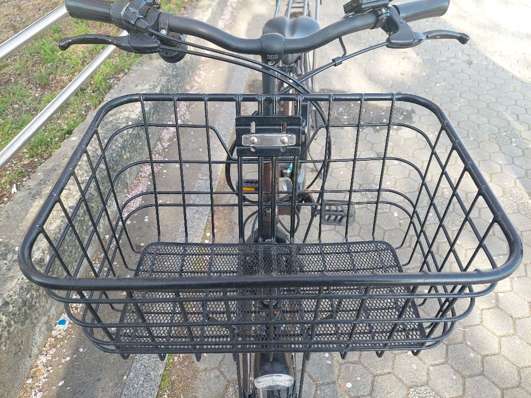 パナソニック 電動アシスト自転車 ティモS／内装3段／サドル新品／充電器付