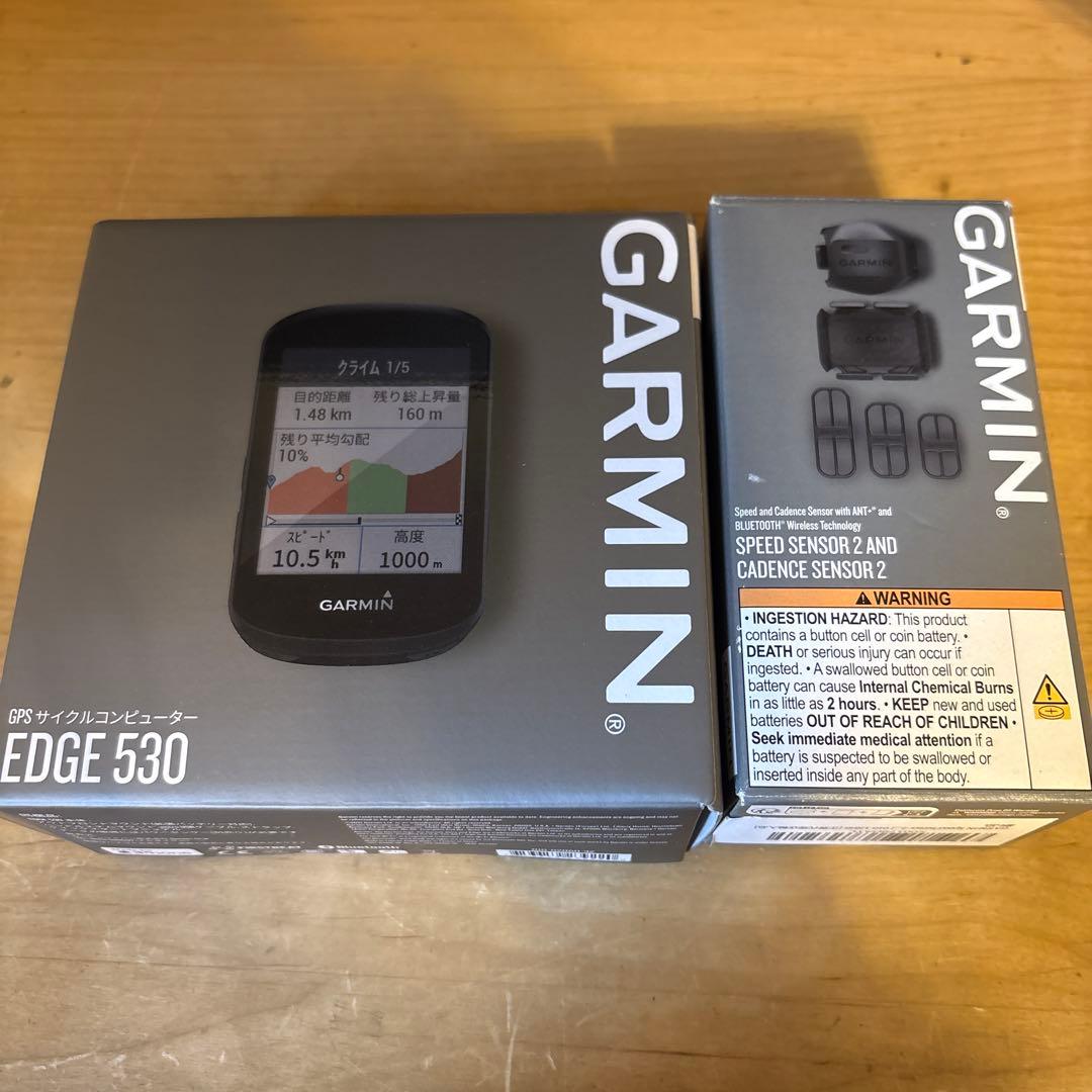 GARMIN EDGE 530 サイクルコンピューター 本体＋センサー