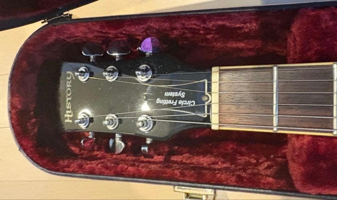 history セミアコ　ハードケース付き