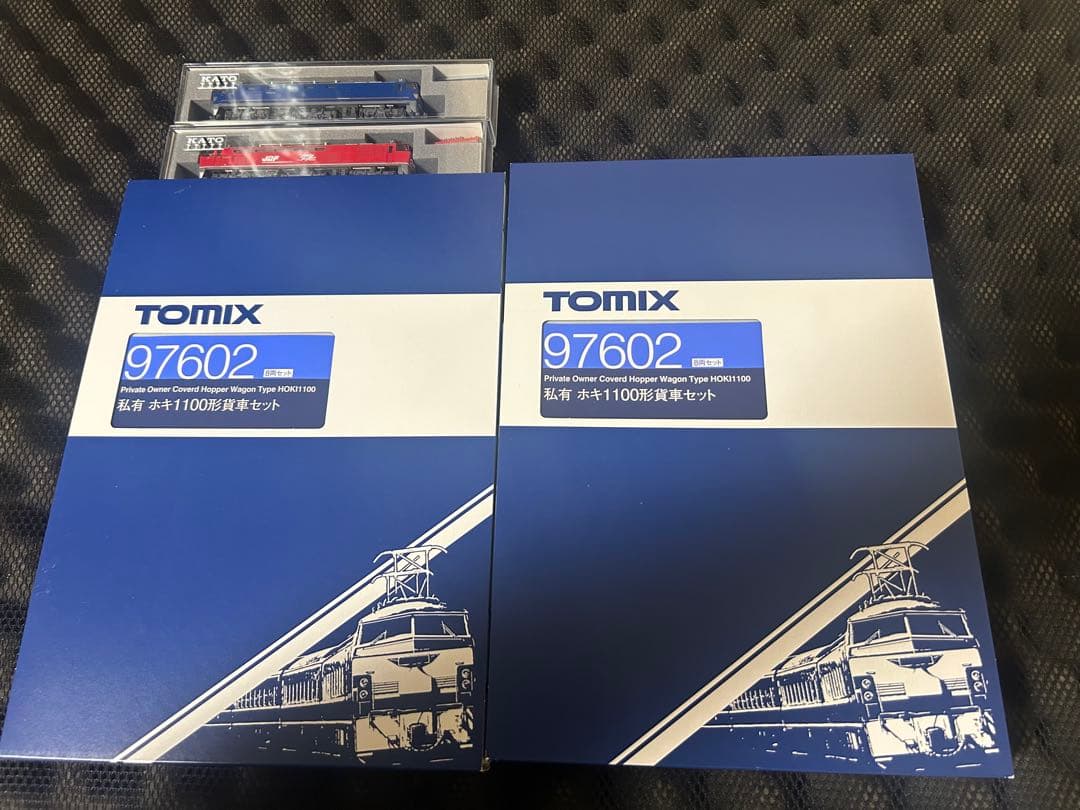 TOMIX ホキ1100 2セット＋KATO EF510 2両セット